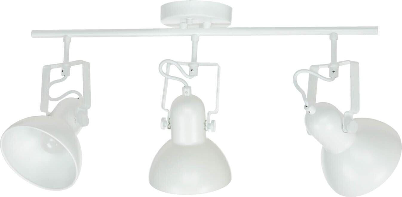 Licht-Erlebnisse White spot lamp metal retro adjustable dallas - white