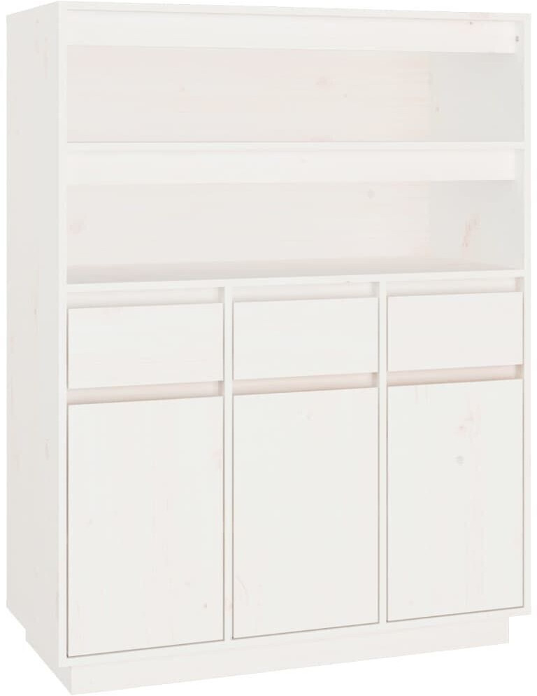 vidaXL Highboard solid pine wood 89x116.5cm (818216)