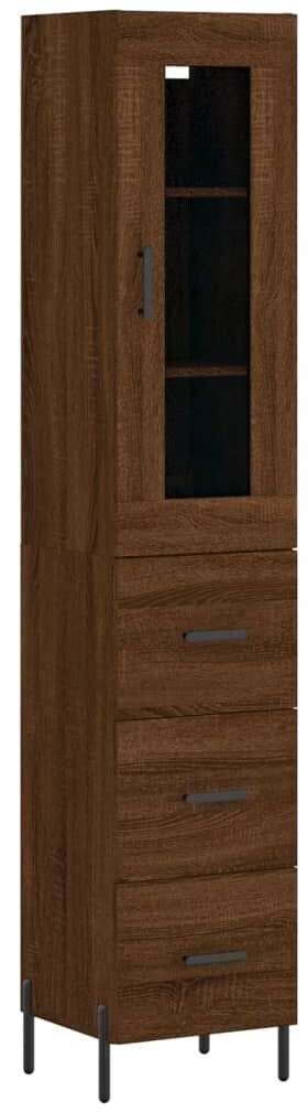 vidaXL Highboard made of wood material 34.5x180cm (3199248)