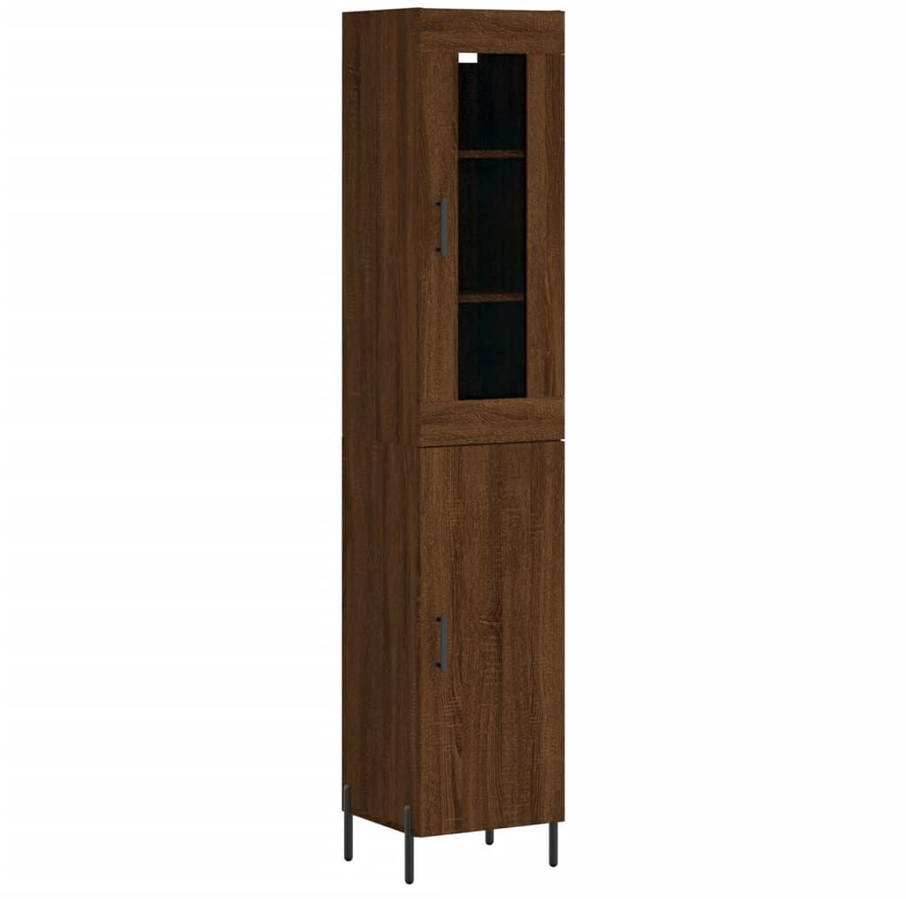 vidaXL Highboard made of wood material 34.5x180cm (3199184)