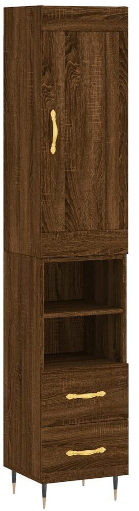 vidaXL Highboard made of wood material 34.5x180cm (3200248)