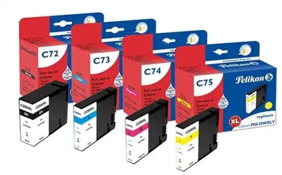 Pelikan Ink for Canon PGI-2500XL 4 Pack