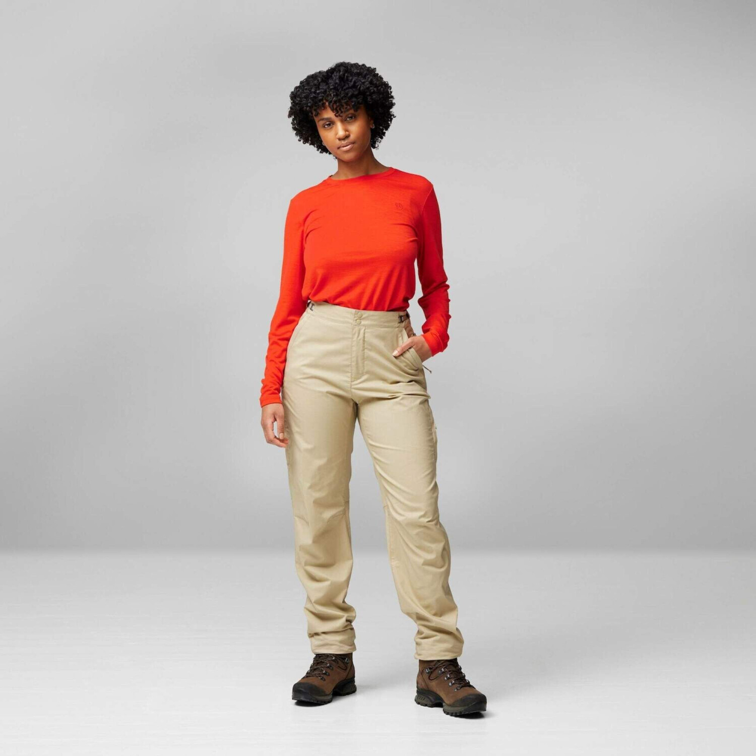Fjällräven Abisko Hike Trousers W Short (14200140) fossil