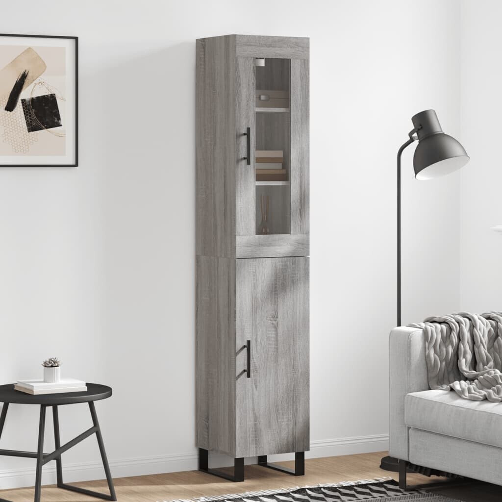 vidaXL Highboard made of wood material 34.5x180cm (3199199)