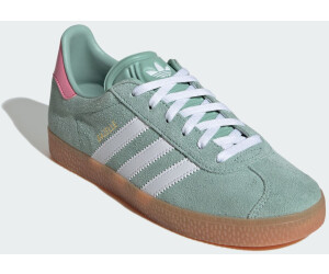 Adidas Gazelle Kids hazy green cloud white bliss pink desde 74 90 Ofertas Black Friday Compara precios en idealo