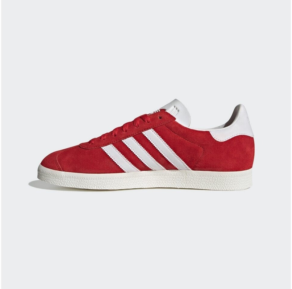 Adidas Gazelle better scarlet/cloud white/core white