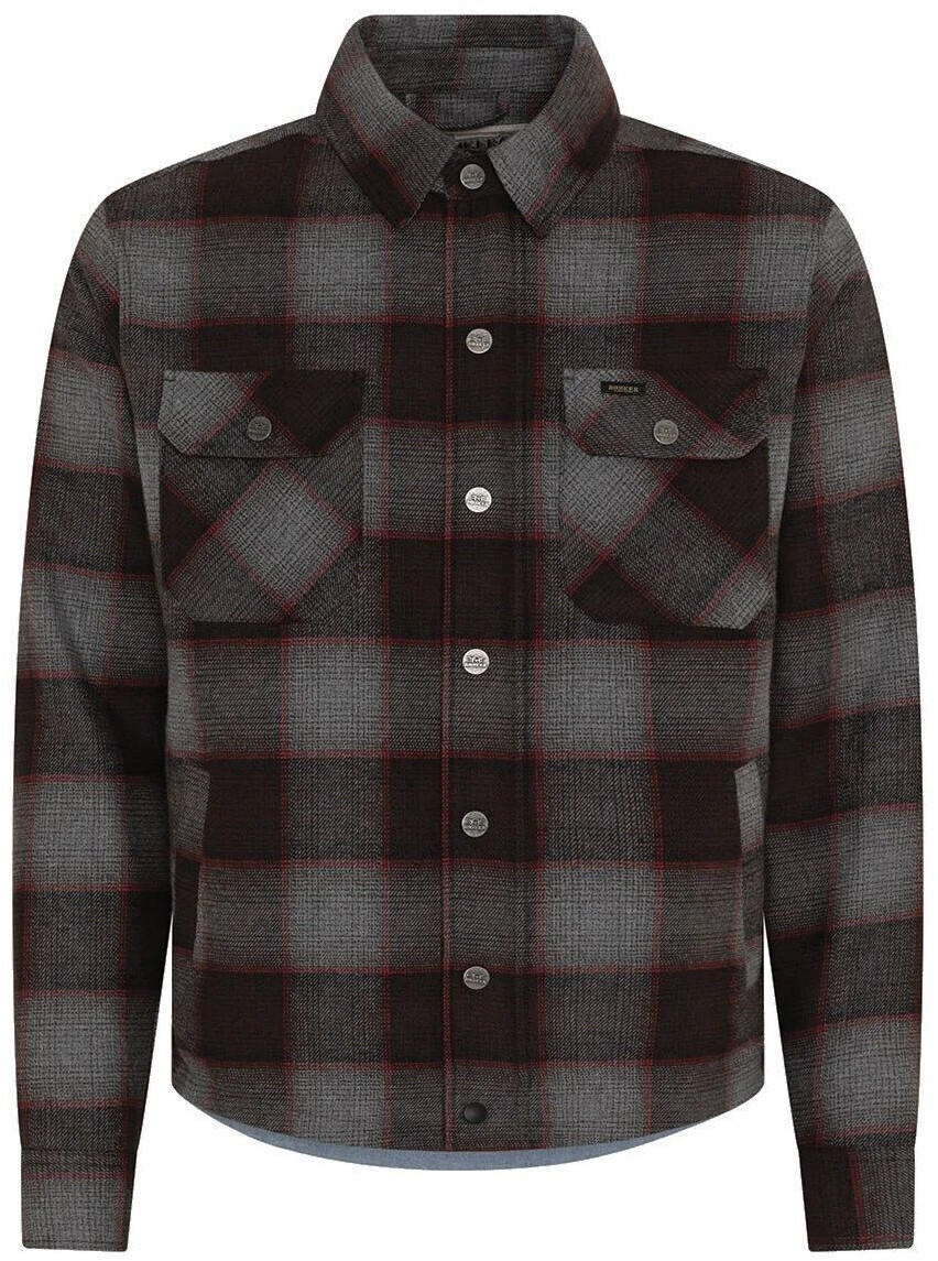 Rokker Chicago Shirt grey/red