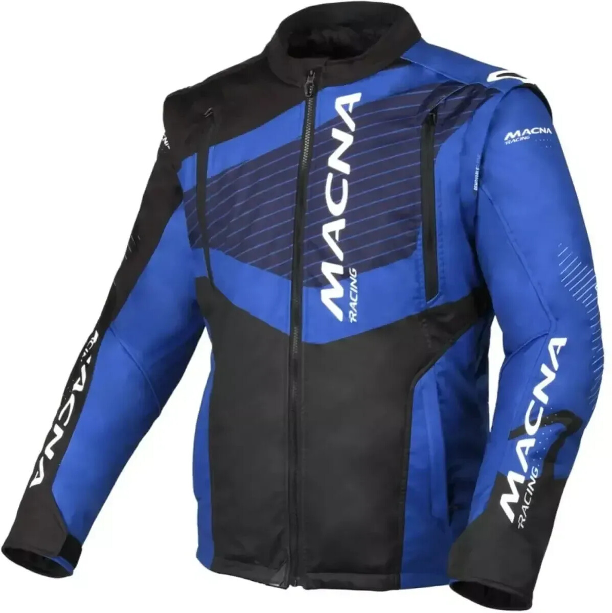 Macna Blouson Crest noir/bleu