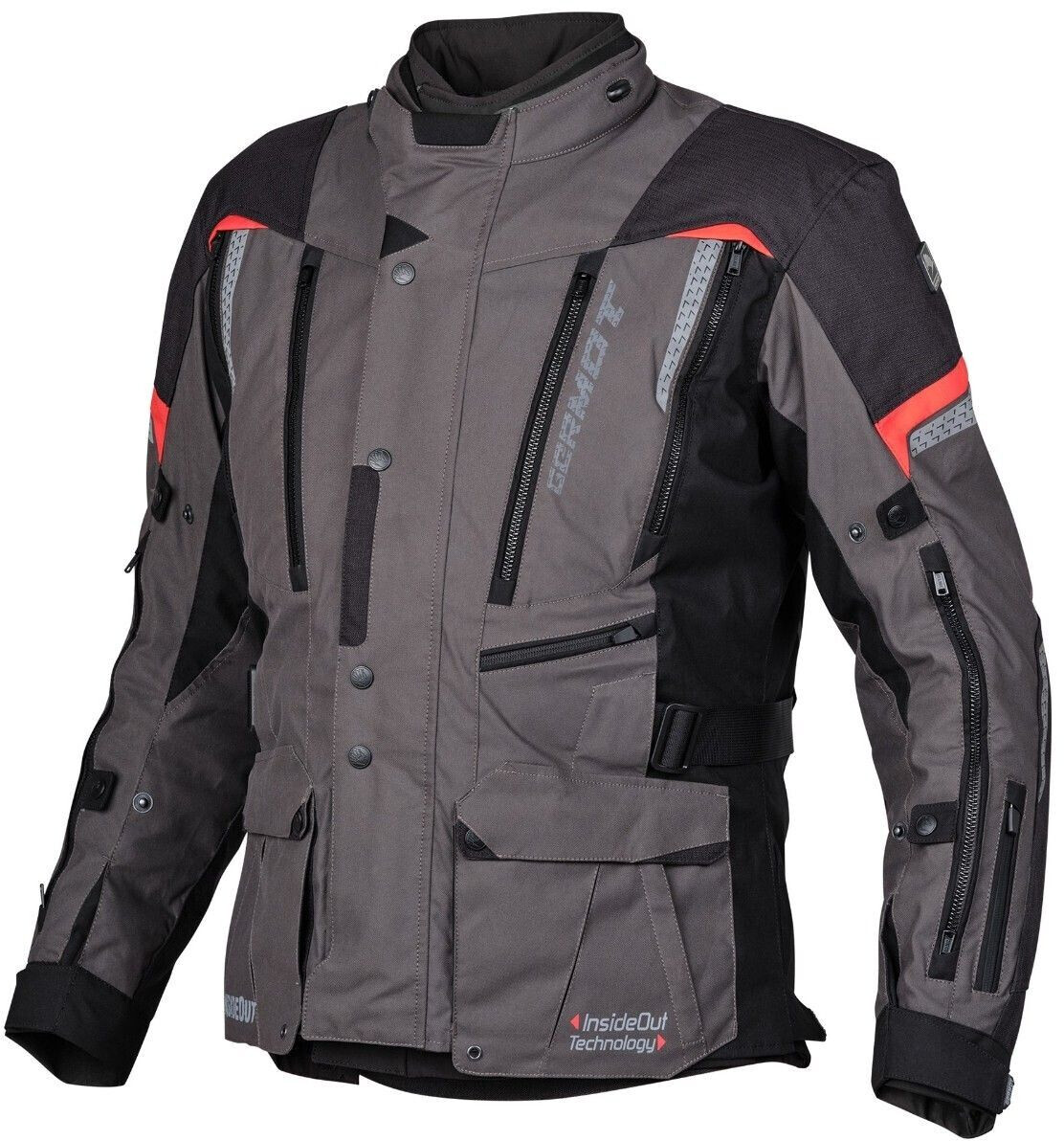 Germot InsideOut Jacket black/grey/red