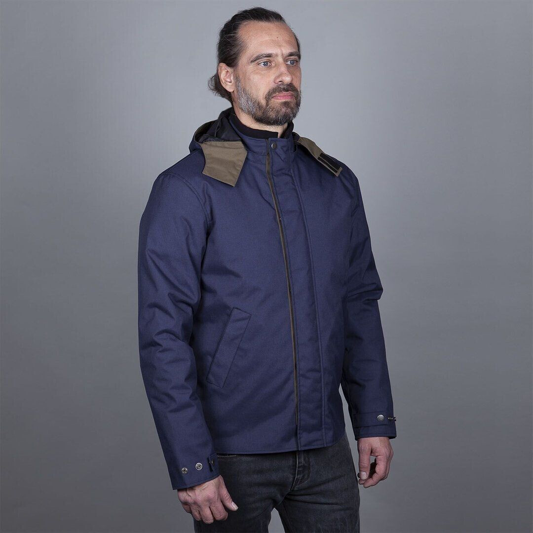 Helston's Flame WP Jacket blau
