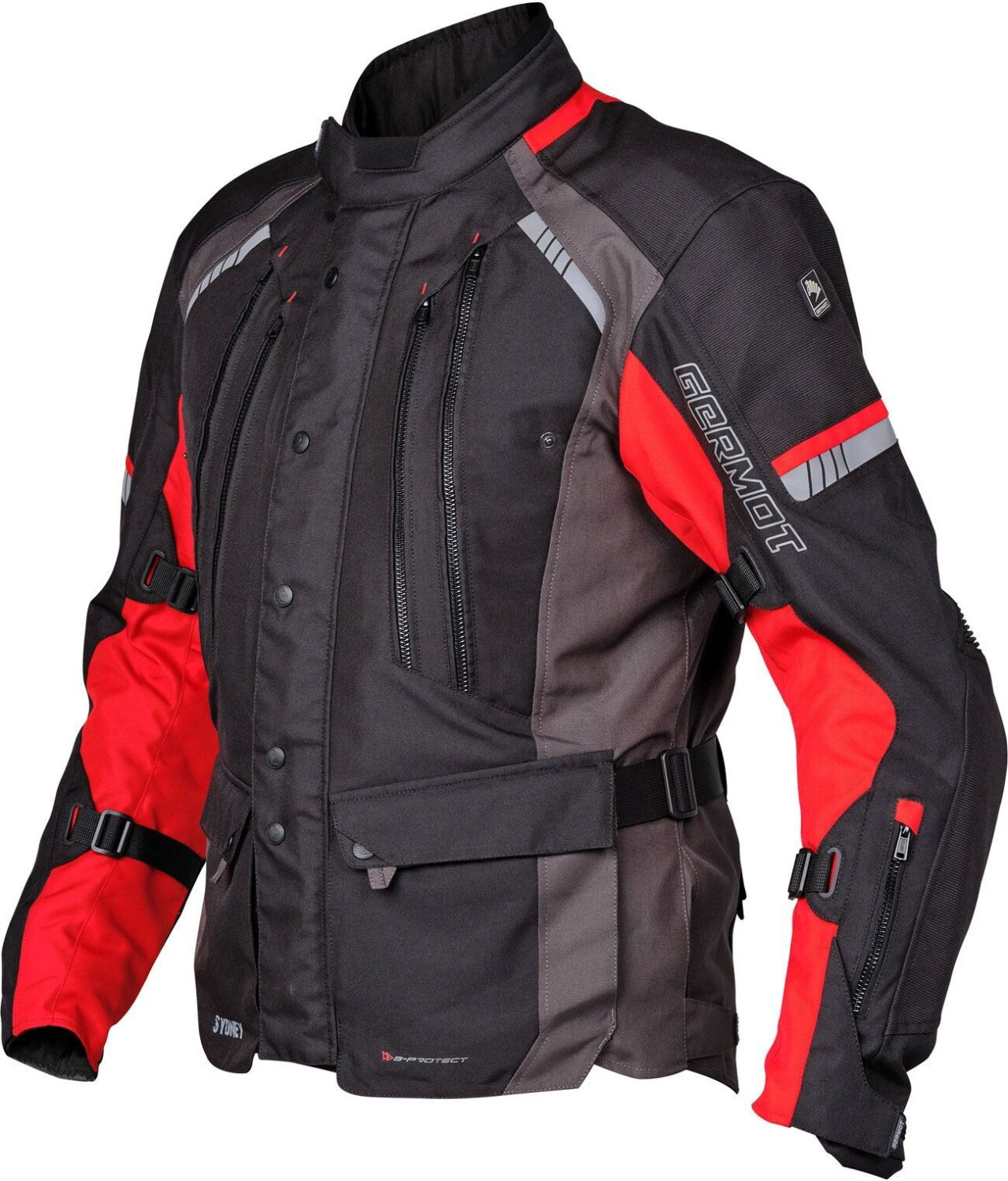 Germot Sydney WP Jacket black/red