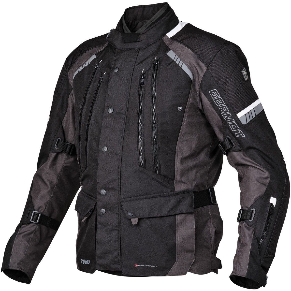 Germot Sydney WP Jacket black/grey