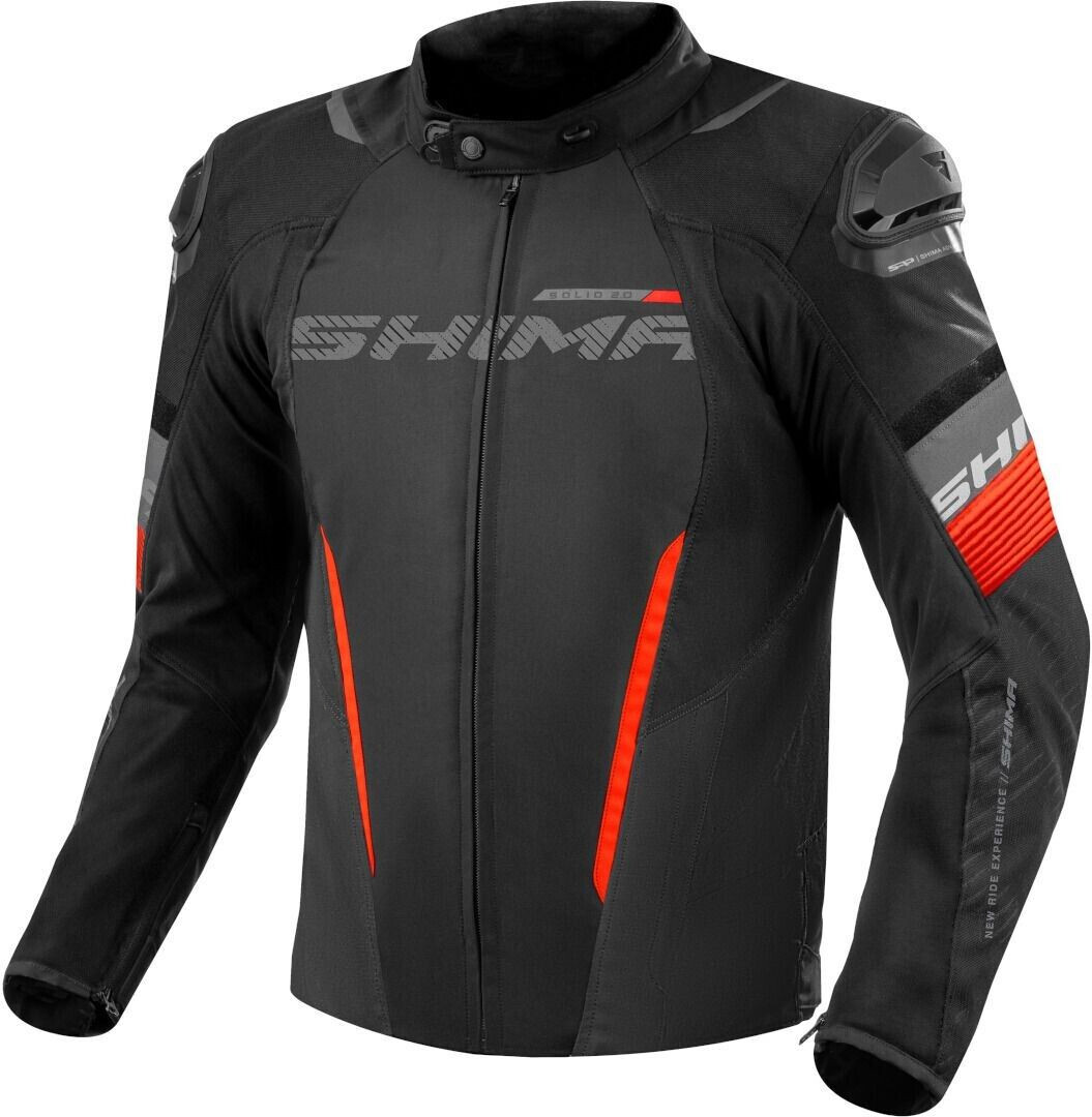 Shima Solid 2.0 WP Jacket black/red
