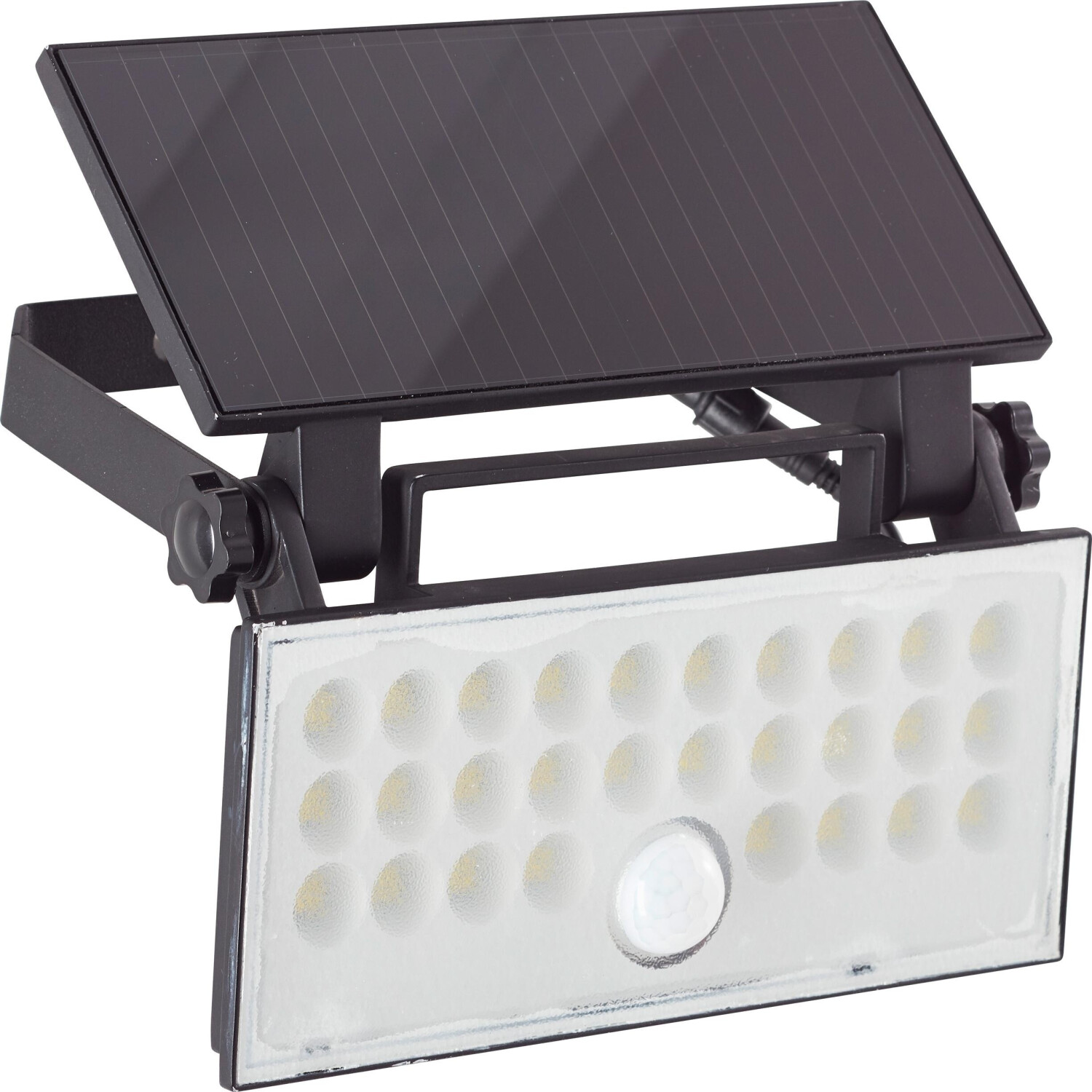 Brilliant Tulip G40410/06 solar outdoor wall light with motion detector 3W warm white black