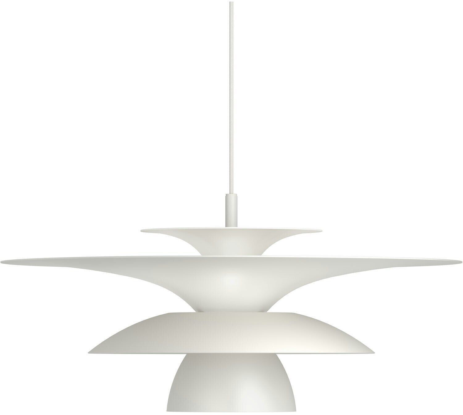 Belid Picasso pendant light Ø50cm Matt white