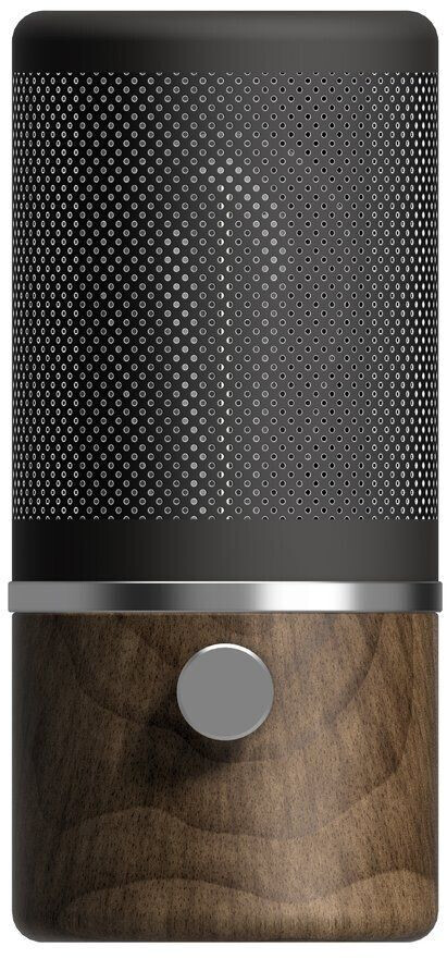 Herstal Jazz table lamp 24cm dark oak-matt black