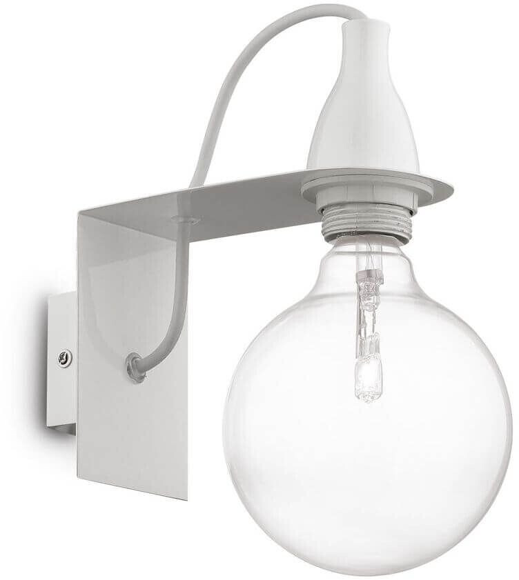 IDEAL LUX MINIMAL E27 wall light 8W dimmable white warm white 045191