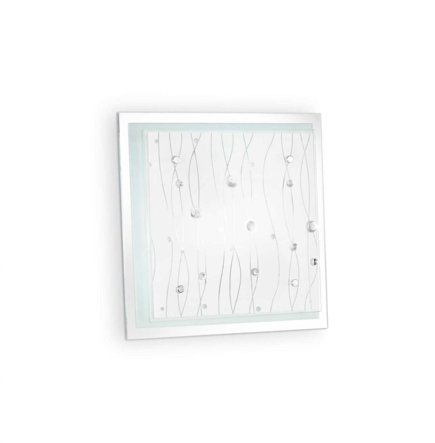 IDEAL LUX OCEAN ceiling light E27 2-way dimmable clear 081434