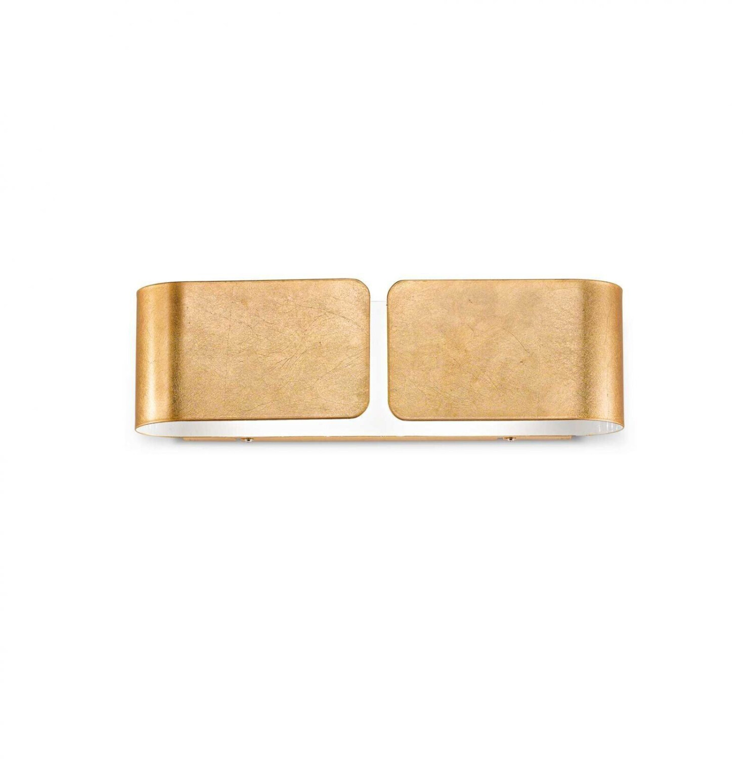 IDEAL LUX CLIP wall light E27 2-way dimmable gold 088266