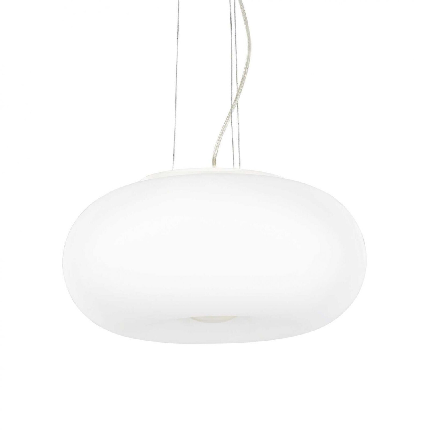 IDEAL LUX ULISSE pendant light E27 3-way ⌀520mm dimmable white 098616