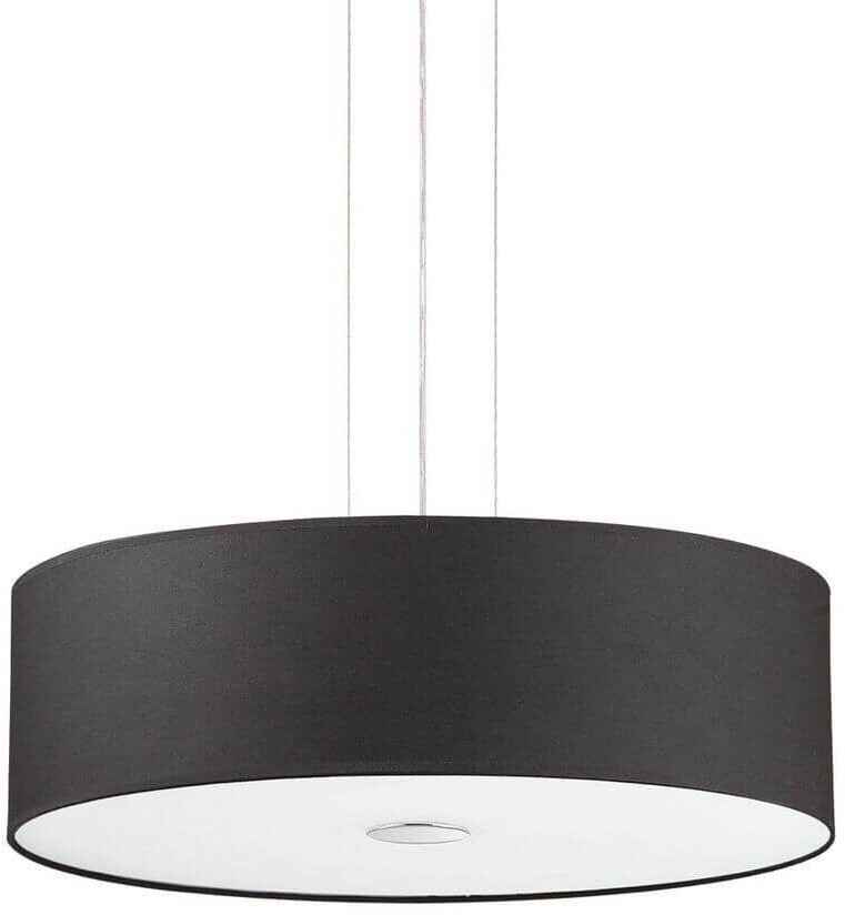 IDEAL LUX WOODY pendant light E27 5-way ⌀600mm dimmable black 105628
