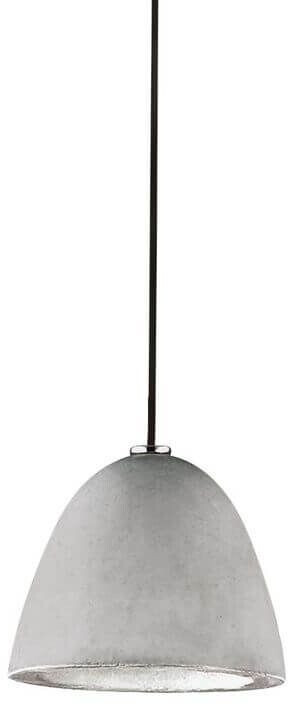 IDEAL LUX OIL pendant light GU10 ⌀120mm dimmable concrete 110462