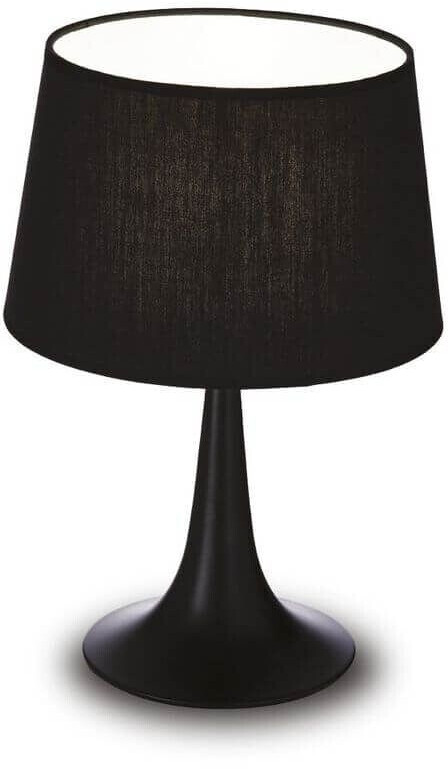 IDEAL LUX LONDON table light E27 ⌀235mm black 110554