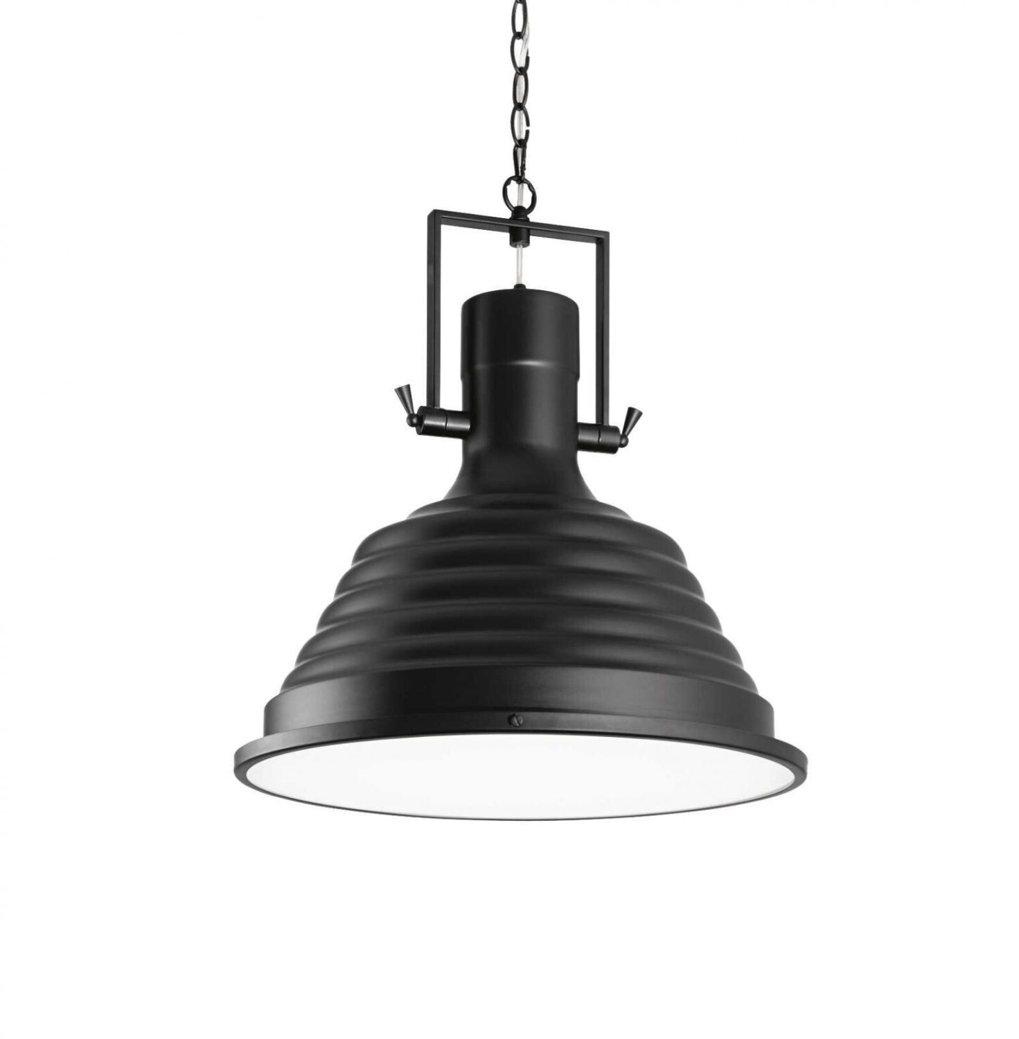IDEAL LUX FISHERMAN pendant light E27 ⌀485mm dimmable black 125831