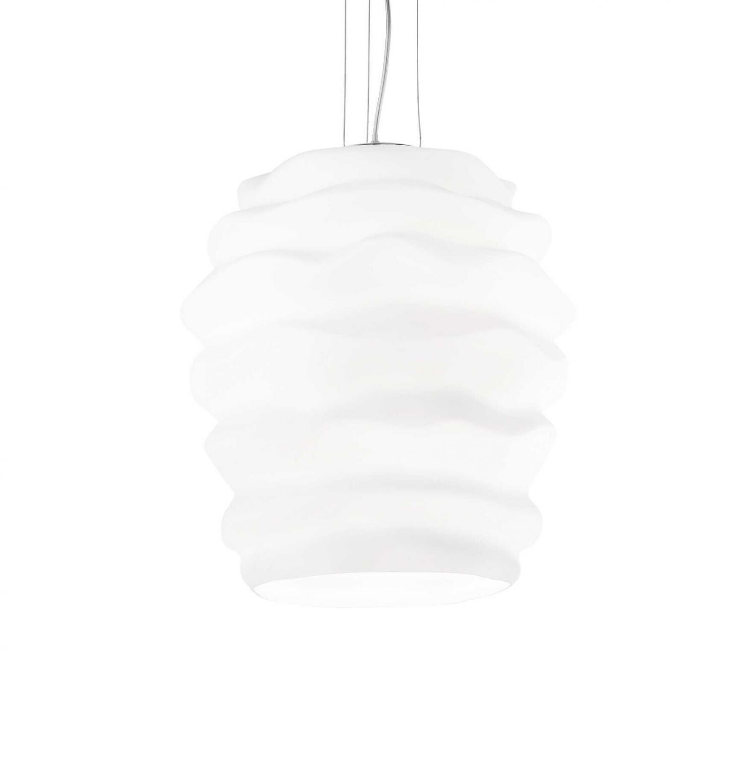 IDEAL LUX KARMA pendant light E27 ⌀380mm dimmable white 132365