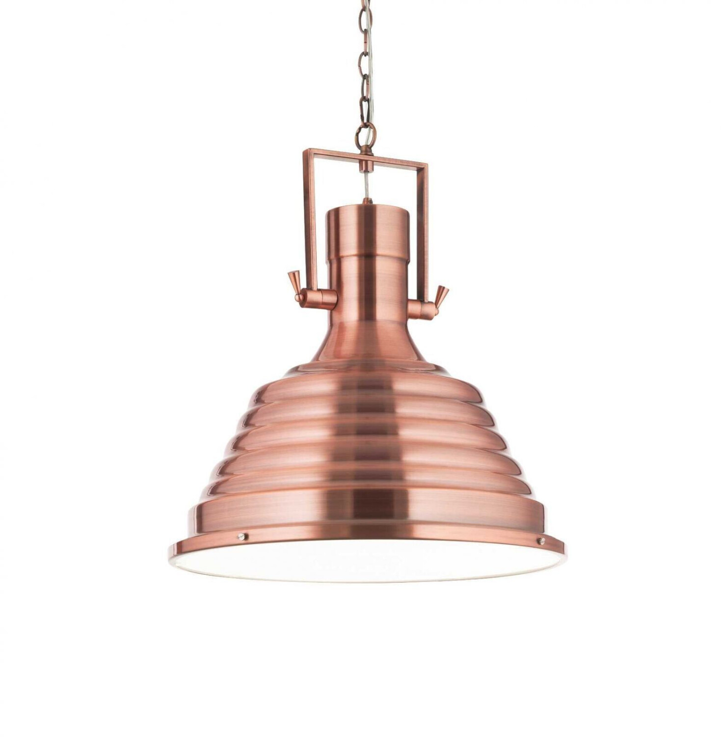 IDEAL LUX FISHERMAN pendant light E27 ⌀485mm dimmable copper 134871