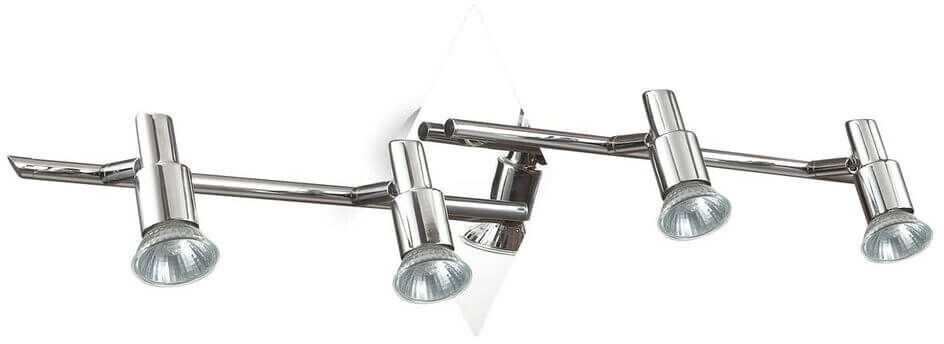 IDEAL LUX SLEM GU10 ceiling light 4x dimmable chrome warm white 142067
