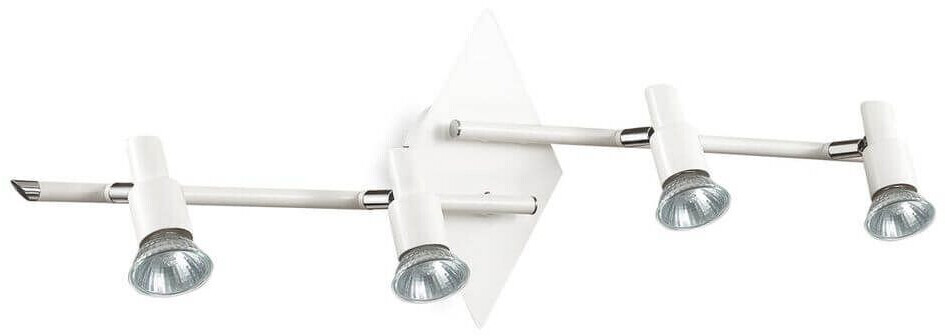 IDEAL LUX SLEM GU10 ceiling light 4x dimmable white warm white 142098