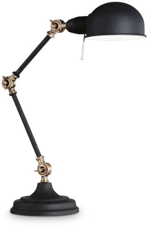 IDEAL LUX TRUMAN table lamp E27 ⌀175mm Black 145211