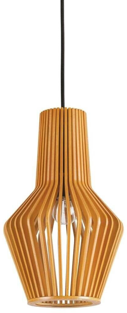 IDEAL LUX CITRUS pendant light E27 ⌀200mm dimmable wood 159843