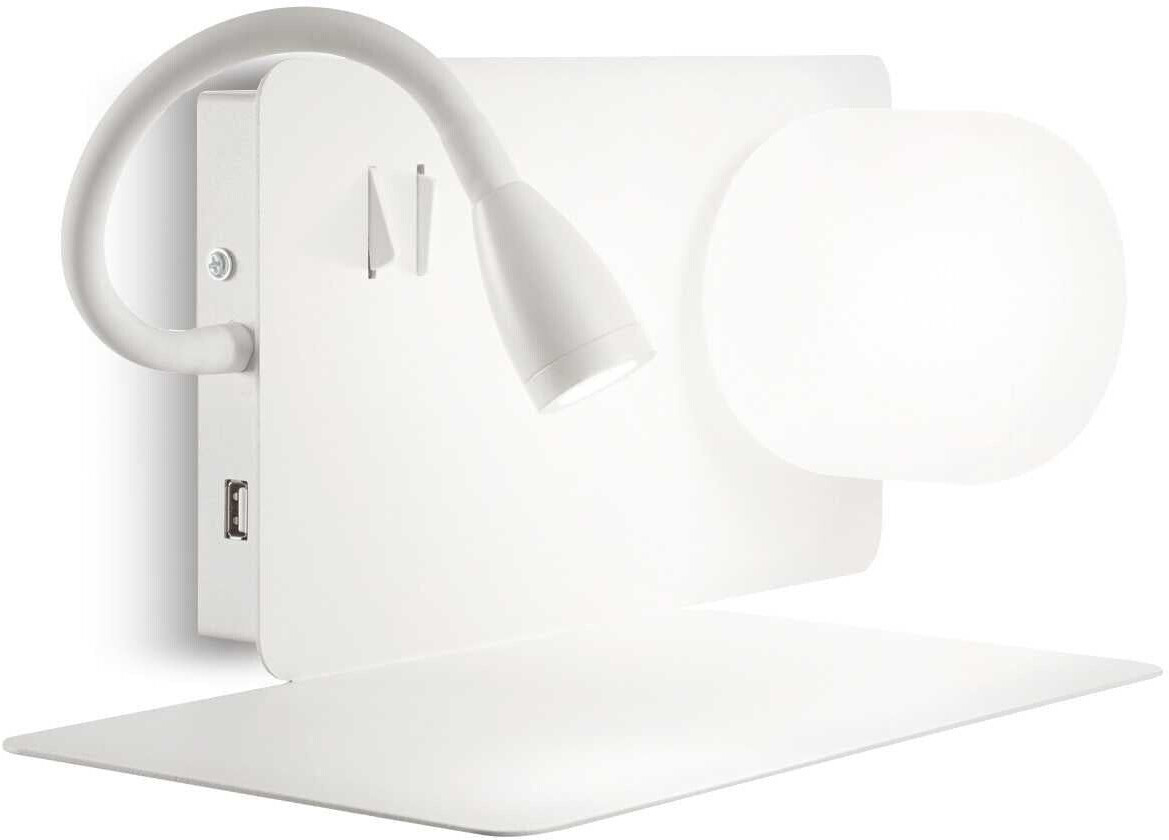 IDEAL LUX BOOK G9/LED wall light 1+1x white warm white 174792