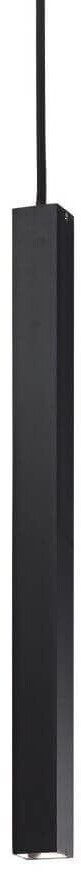 IDEAL LUX ULTRATHIN LED pendant light 11.5W black warm white 194202