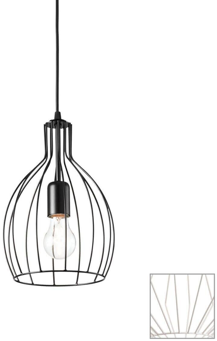 IDEAL LUX AMPOLLA pendant light E27 ⌀205mm dimmable white 200880