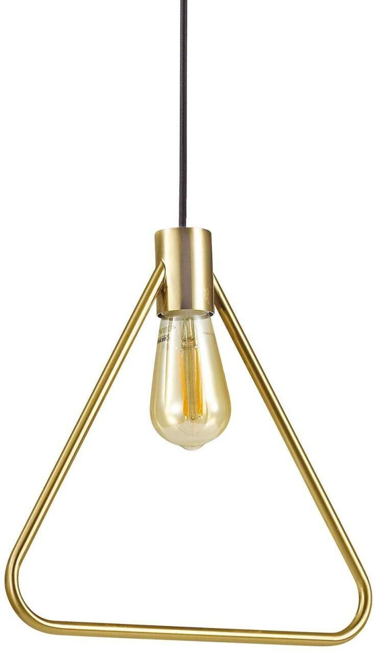 IDEAL LUX ABC pendant light E27 dimmable brass 207834