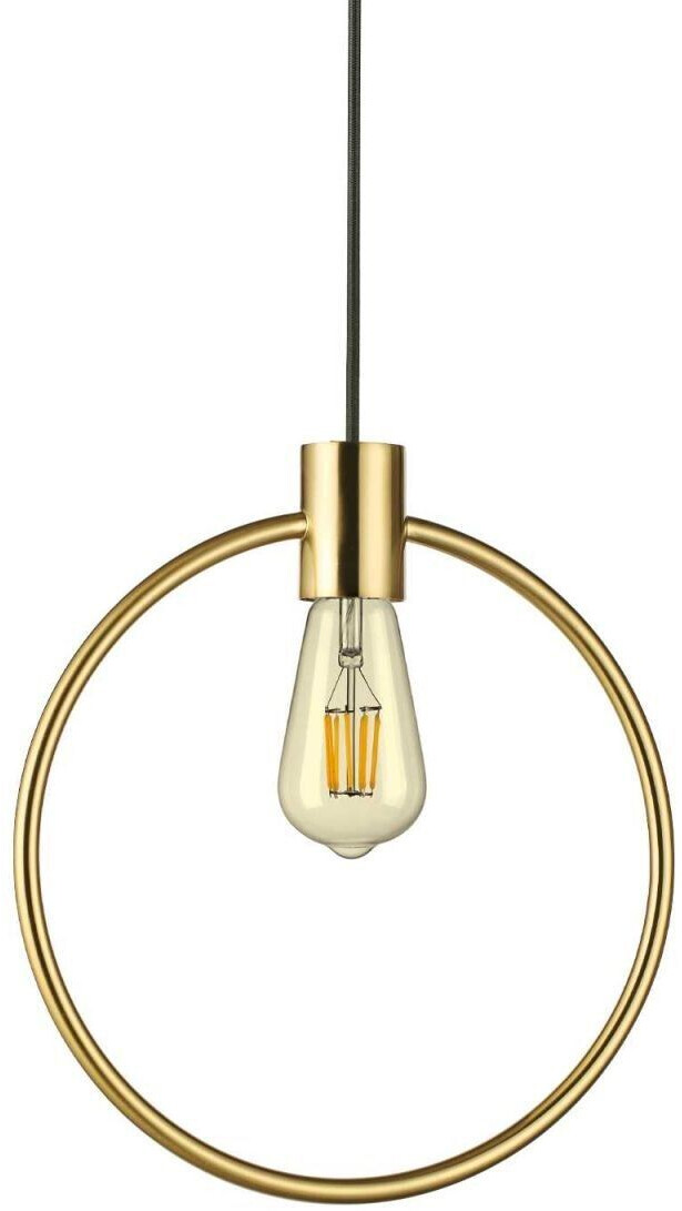 IDEAL LUX ABC pendant light E27 dimmable brass 207841