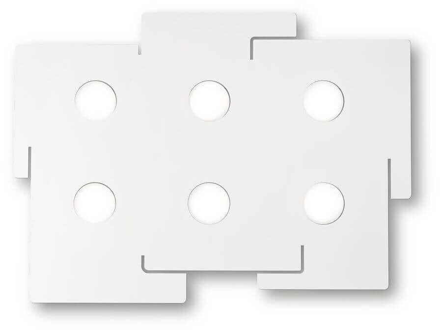 IDEAL LUX TOTEM GX53 ceiling light 6x dimmable white warm white 215785