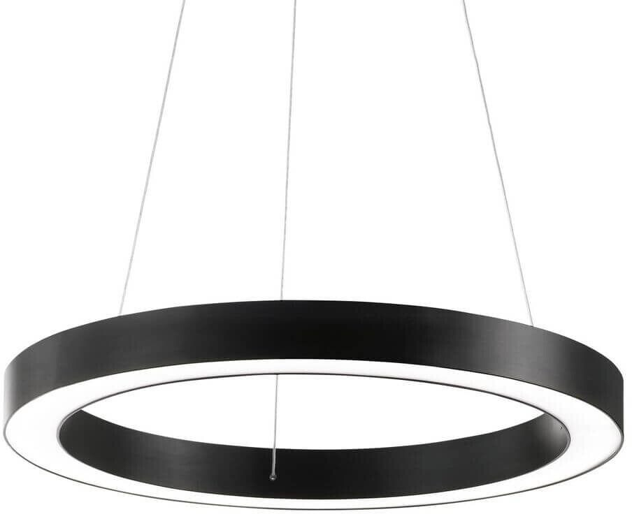 IDEAL LUX ORACLE LED pendant light 35W ⌀700mm black warm white 222110