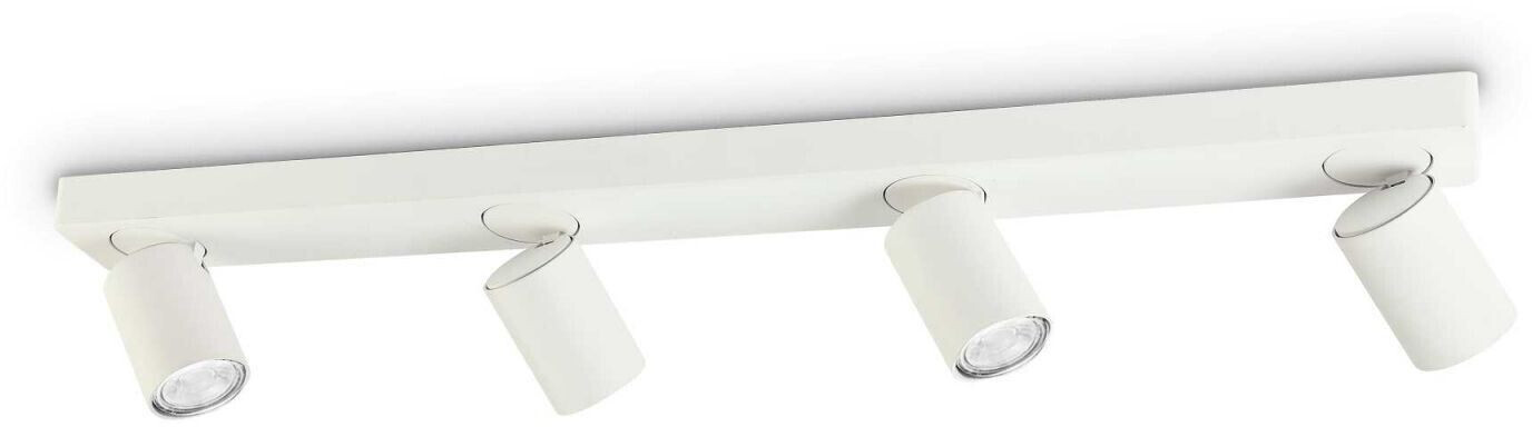 IDEAL LUX RUDY GU10 ceiling light 4x dimmable white warm white 229089
