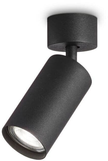 IDEAL LUX DYNAMITE GU10 ceiling light ⌀55mm dimmable black warm white 231471