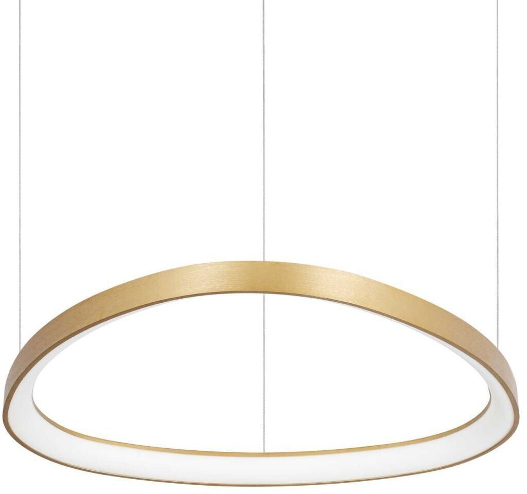 IDEAL LUX GEMINI LED pendant light 48W brass warm white 269832