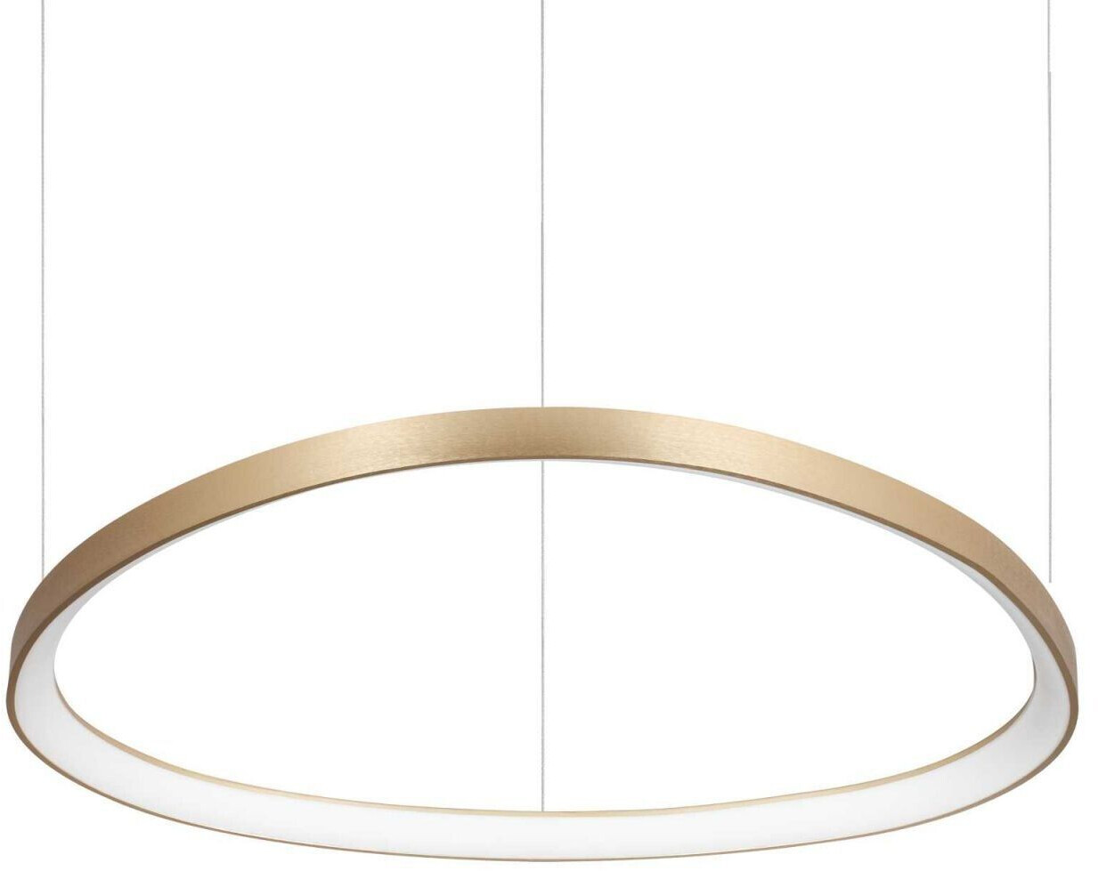 IDEAL LUX GEMINI LED pendant light 59W brass warm white 269849
