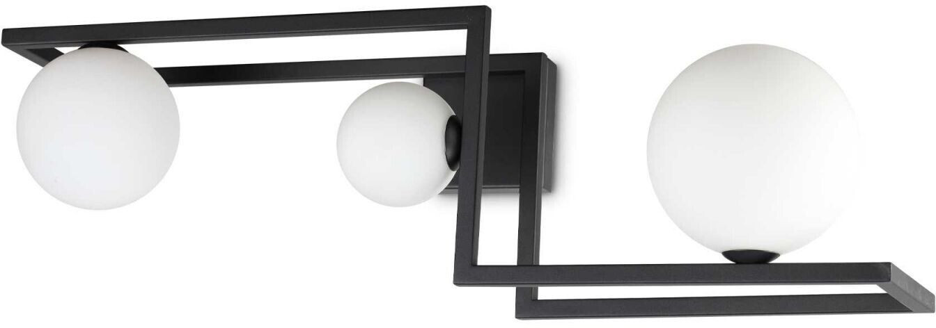 IDEAL LUX ANGOLO G9 ceiling light 3x dimmable black warm white 284286