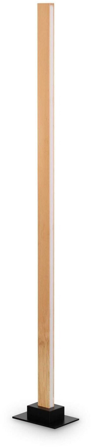 IDEAL LUX CRAFT LED floor lamp 26W dimmable wood warm white 284484