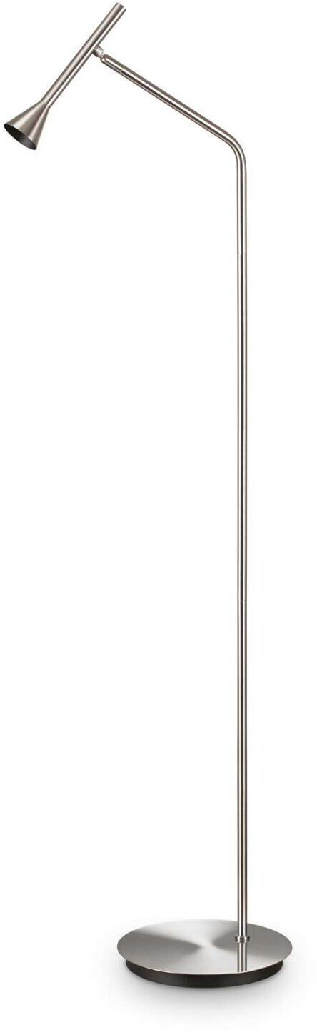 IDEAL LUX DIESIS LED floor lamp 4.5W nickel warm white 285337