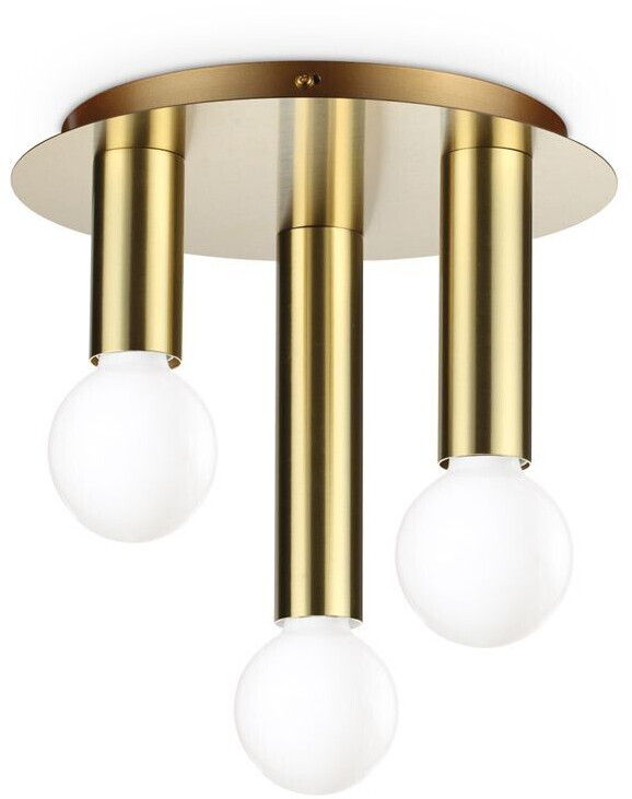 IDEAL LUX PETIT ceiling light E27 3-way ⌀300mm dimmable brass 301525