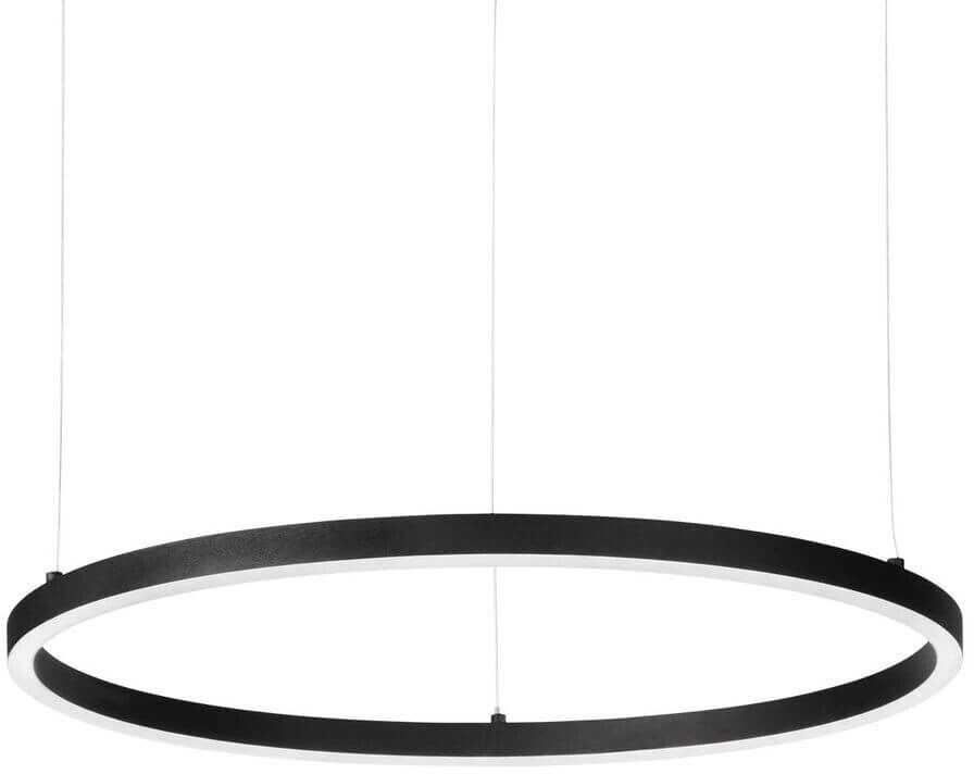 IDEAL LUX ORACLE SLIM LED pendant light 55W ⌀900mm Black neutral white 304441